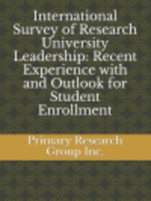 cover image of Recent Experience with and Outlook for Student Enrollment